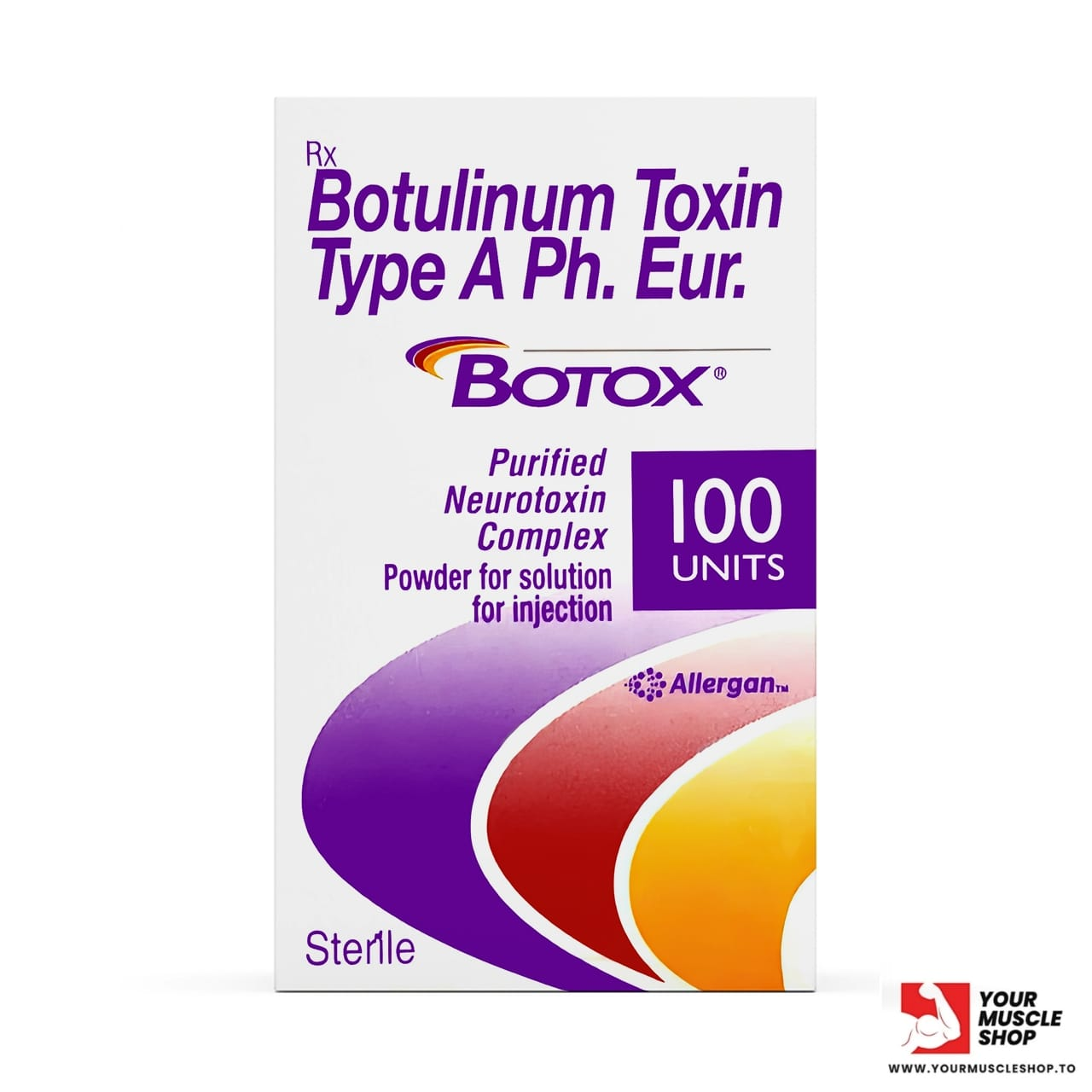 BOTULINUM TOXIN TYPE A PH. EUR. – BOTOX 100UNITS – ALLERGAN HEALTHCARE - Image 2