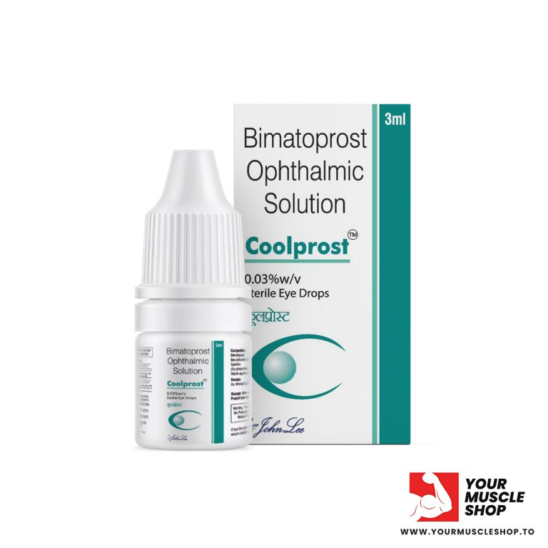 BIMATOPROST OPHTHALMIC SOLUTION ( 3ML STERILE EYE DROPS ) – COOLPROST
