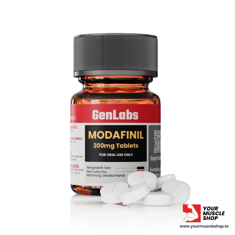 MODAFINIL TABLETS USP 200 MG – 30 TABLETS – GENLABS