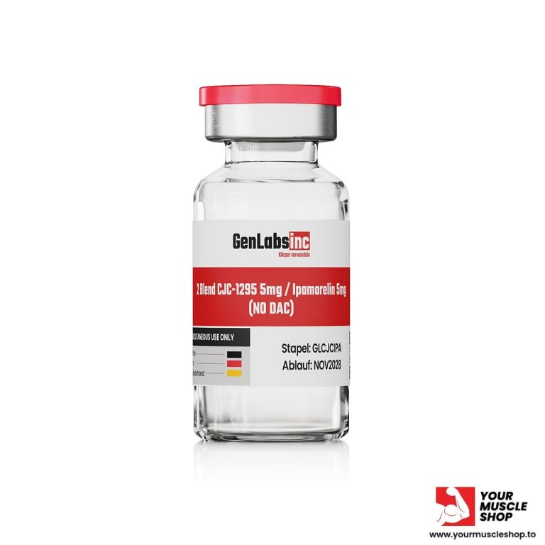 2 BLEND CJC-1295 ( NO DAC )- 5MG / IPAMORELIN – 5MG – GENLABS