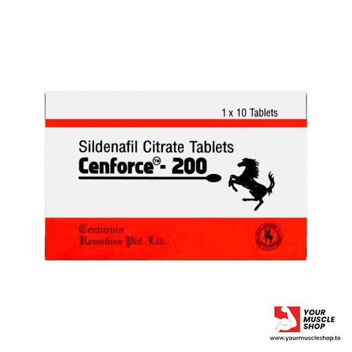 SILDENAFIL CITRATE 200MG (GENERIC VIAGRA) – CENFORCE [10 TABLETS]