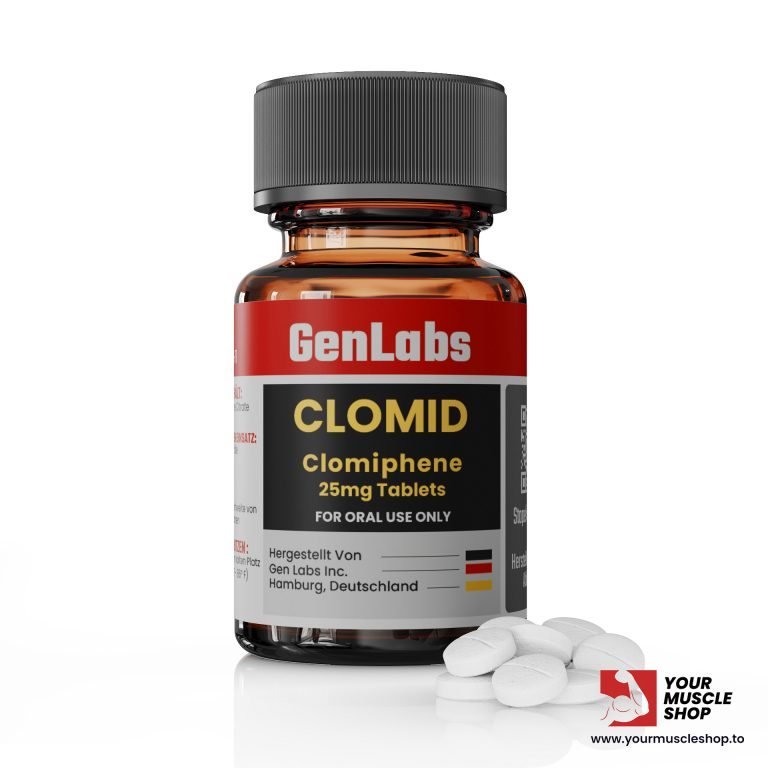 CLOMID (CLOMIPHENE CITRATE) 25MG / PER TAB – 200 TABLETS – GENLABS