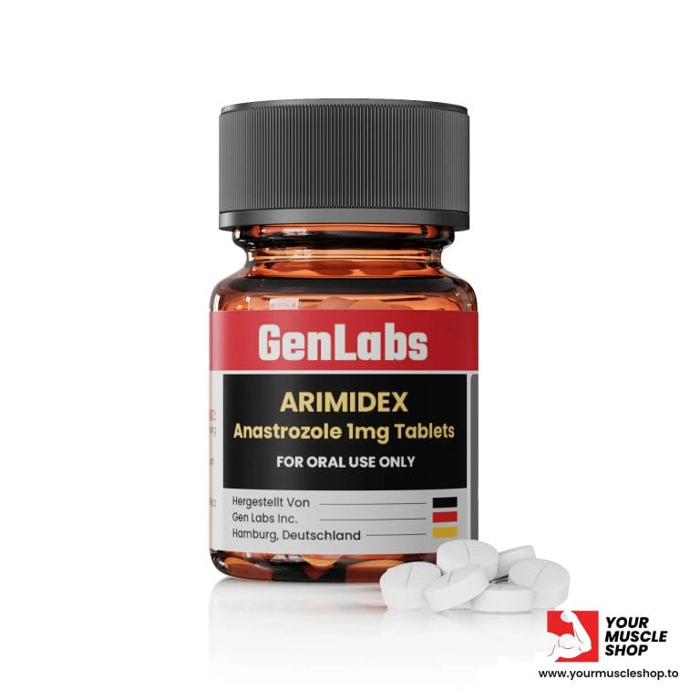 ARIMIDEX ANASTROZOLE 1 MG / PER TAB – 100 TABLETS – GENLABS