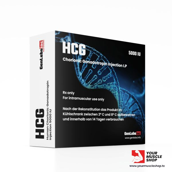 HCG 5000IU – VIAL ( HUMAN CHORIONIC GONADOTROPIN ) – GENLABS