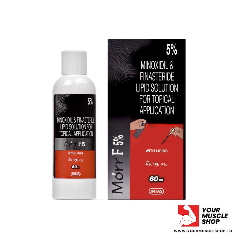 MINOXIDIL & FINASTERIDE LIPID SOLUTION 5% (MORR-F) – 60ML BOTTLE – INTAS PHARMACUETICAL
