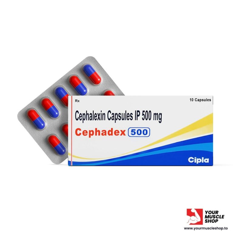 CEPHADEX 500MG (CEPHALEXIN ) [ 1 X 10 CAPSULES ] – CIPLA