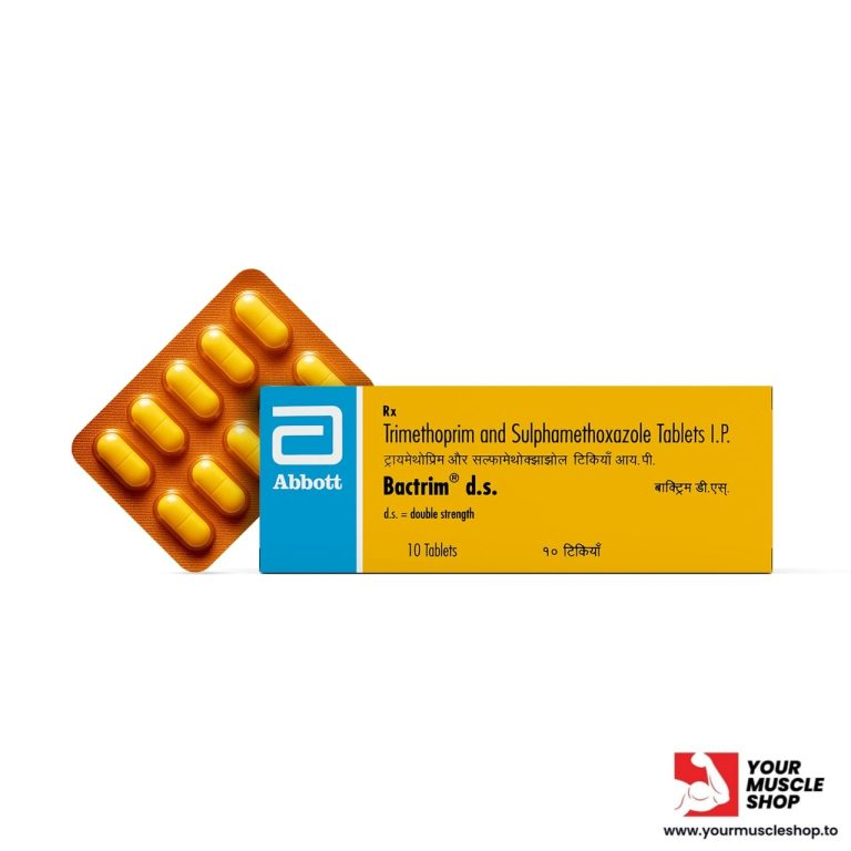 BACTRIM DS 960MG (*SULFAMETHOXAZOLE – 800MG+TRIMETHOPRIM 160MG) [1 X 10 TABLETS STRIPS ] – ABBOTT