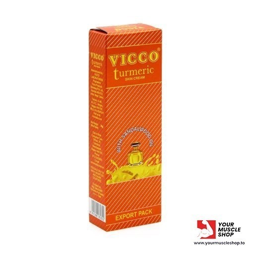 TURMERIC SKIN CREAM WITH SANDALWOOD OIL ( 2.74 OZ – 70G ) – VICCO