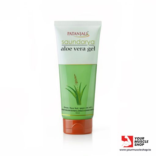 SAUNDARYA ALOE VERA GEL ( PIMPLES, WRINKLES & GLOWING FAIR SKIN ) [ FACE WASH ] 150 ML – PATANJALI
