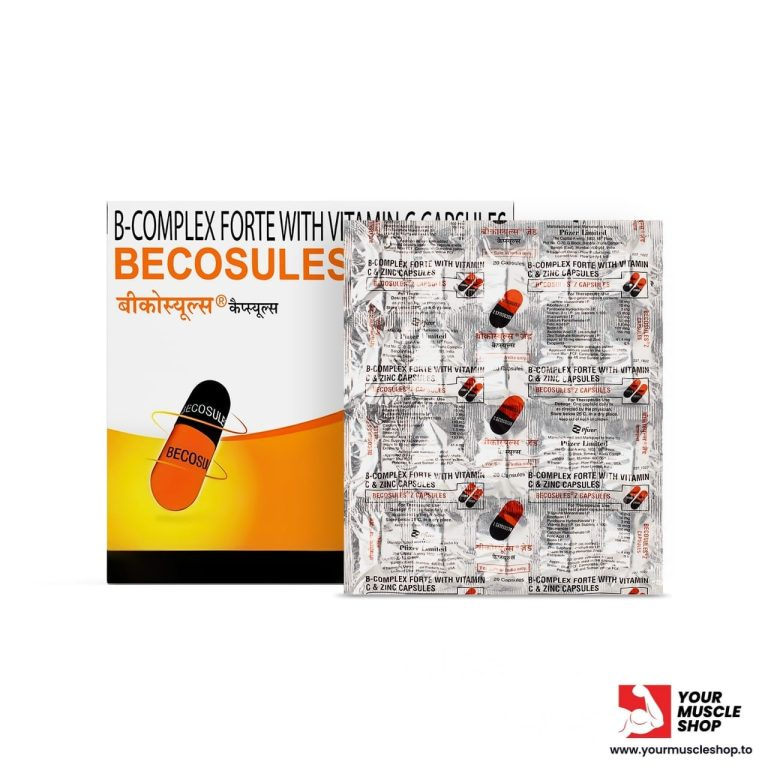 BECOSULES ( B-COMPLEX WITH VITAMIN C & ZINC ) CAPSULES – 20 CAPSULES – PFIZER