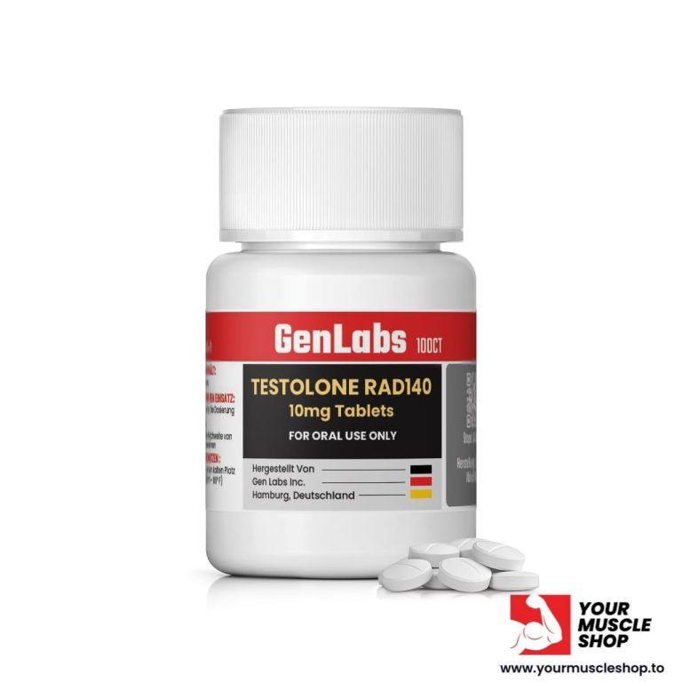 TESTOLONE RAD140 10 MG / PER TAB – 100 TABLETS- GENLABS