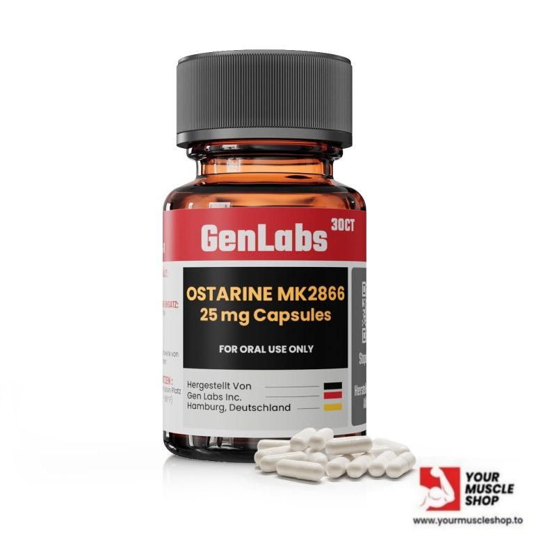 OSTARINE – MK2866 25 MG / PER CAPSULE – 30 CAPSULES- GENLABS