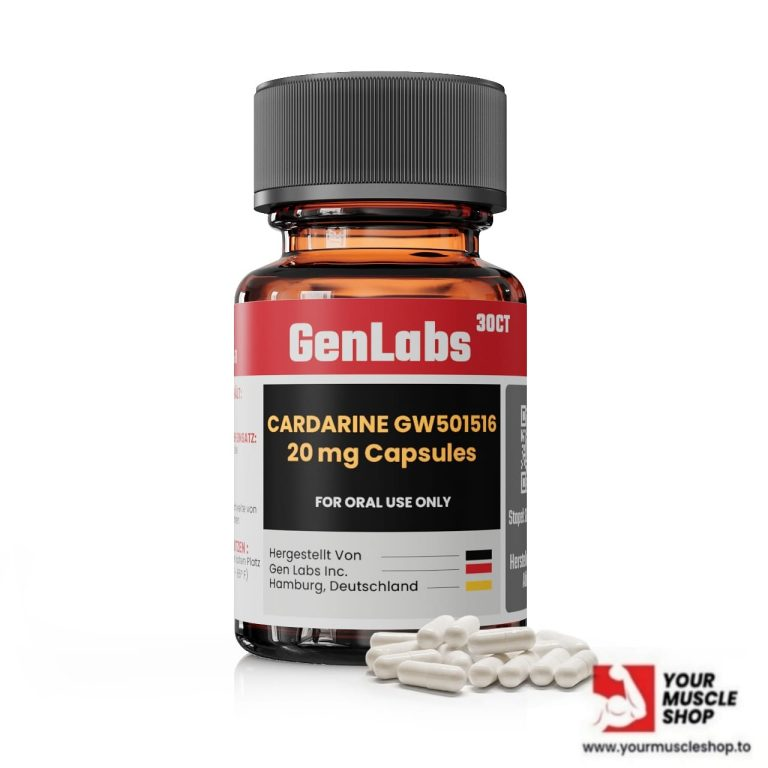 CARDARINE GW501516 20 MG / PER CAPSULE – 30 CAPSULES – GENLABS