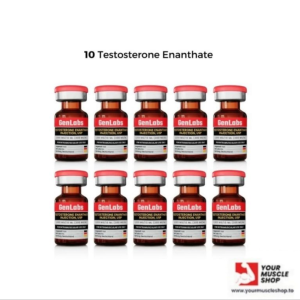 10 – TESTOSTERONE ENANTHATE 300MG / PER ML – GENLABS