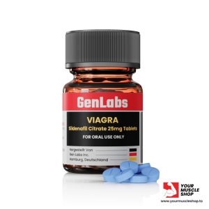 VIAGRA ( SILDENAFIL CITRATE ) 25MG / PER TAB – [ 30 TABLETS ] – GENLABS