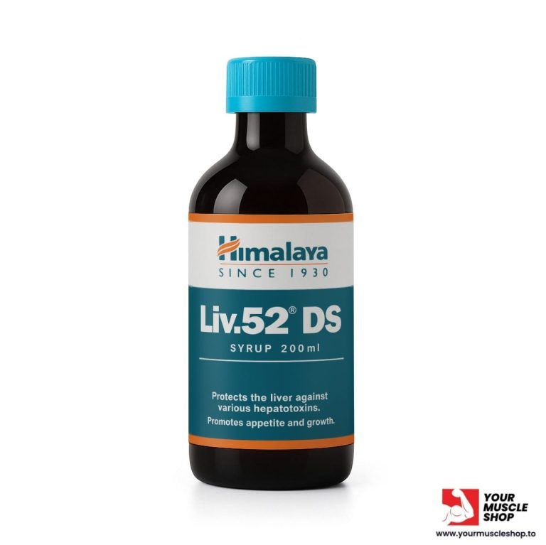 LIV.52 SYRUP DOUBLE STRENGTH ( PROTECTS THE LIVER AGAINST VARIOUS HEPATOTOXINS, PROMOTES APPETITE AND GROWTH ) – 200ML BOTTLE – HIMALAYA