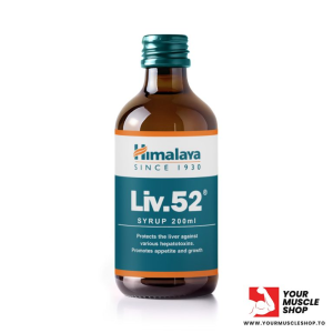 LIV.52 SYRUP ( PROTECTS THE LIVER AGAINST VARIOUS HEPATOTOXINS, PROMOTES APPETITE AND GROWTH ) – 200ML BOTTLE – HIMALAYA