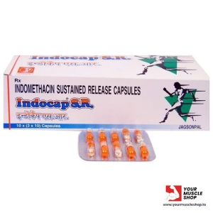 INDOCAP SR (INDOMETHACIN – SUSTAINED RELEASE) 75MG / PER TAB – [10 TABLETS] – JAGSONPAL PHARMACUETICALS LTD
