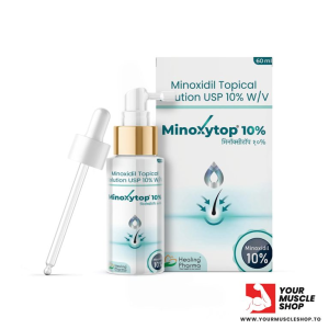MINOXYTOP 10% (MINOXIDIL) [60ML BOTTLE ] HEALING PHARMA