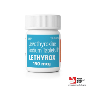LETHYROX ( LEVOTHYROXINE SODIUM ) – 150MCG PER / TABLET – 120 TABLETS – INTAS
