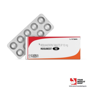 ROSUBEST ( ROSUVASTATIN ) – 10MG PER / TABLET – 10 TABLETS – CADILA